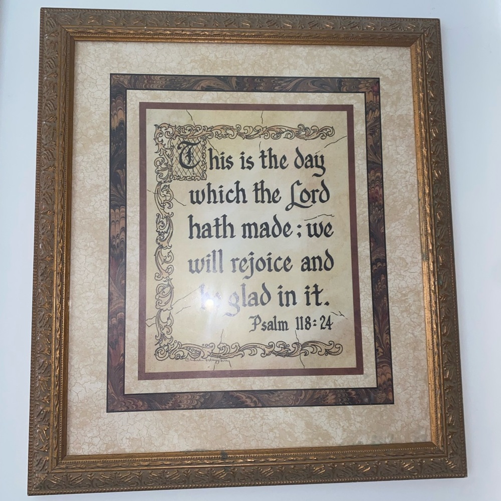 Psalms 118 Wall Decor